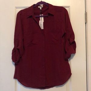 Maroon blouse